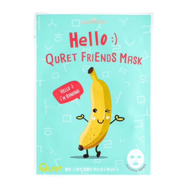 Quret Hello Friends Mask, Banana