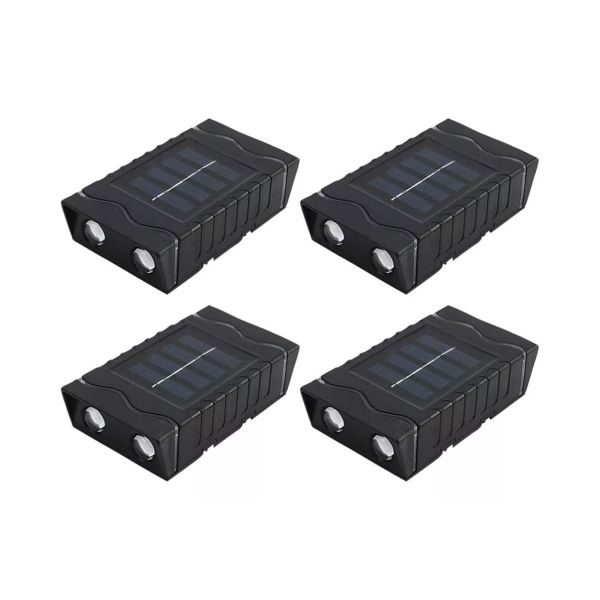 Outdoor Solar Spotlight Led Pack X4 Motion Sensor-DH