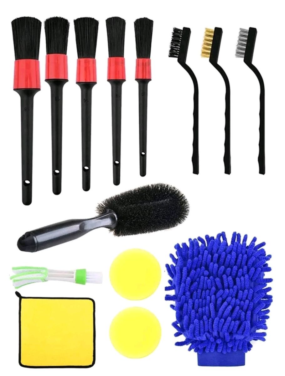 Car Cleaning Brush Set of 14 Shop Today. Get it Tomorrow!