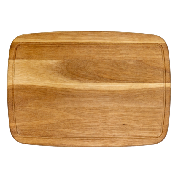 Acacia Wood Serving Plate - 17", 43x30cm