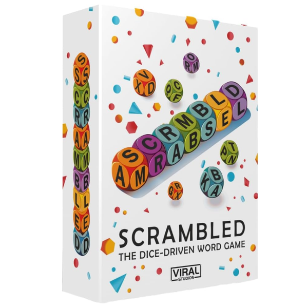 36 Piece Scrambled Dice Word Game Letter Dice Vocabulary Building Game