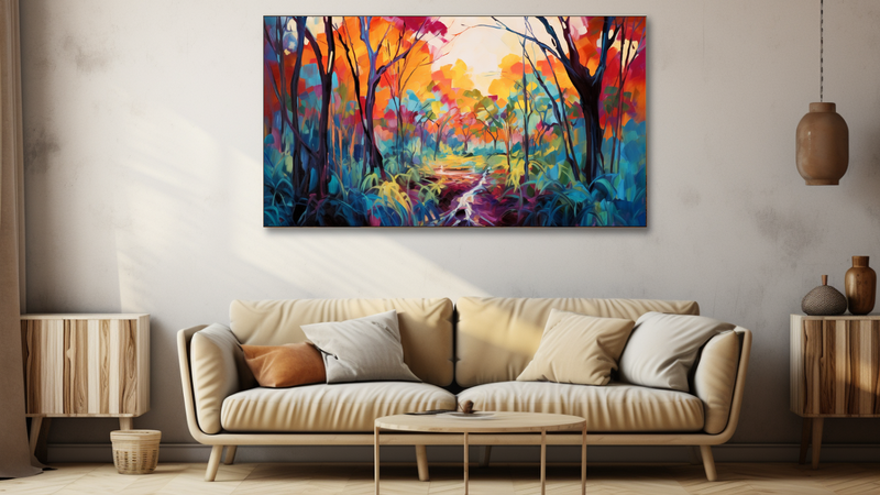 Canvas Wall Art - Svannah Symphony Abstract - HD0062