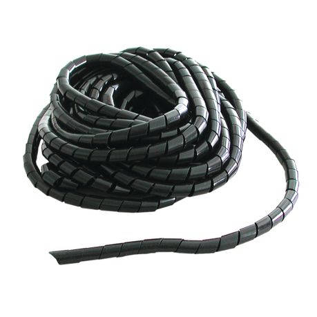 7mm Spiral Wrap Cable Organiser - 10 Meter Roll