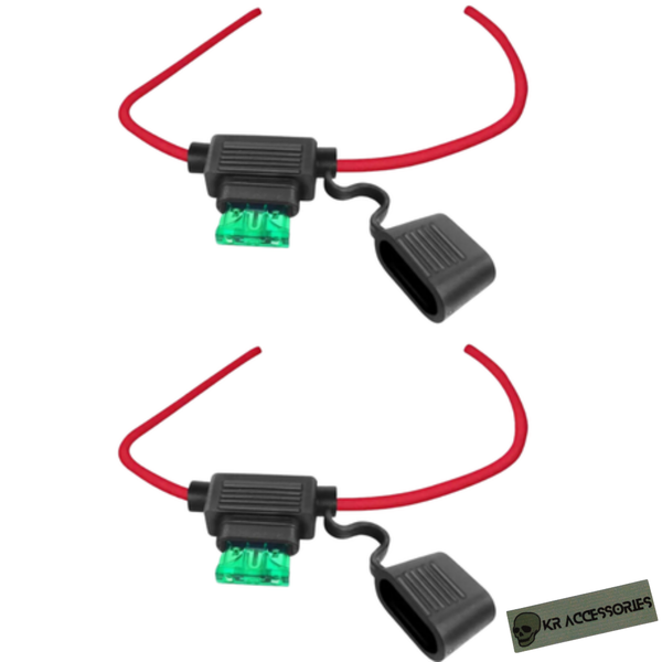 KR Inline Blade Fuse Holder 12AWG (2-Piece)