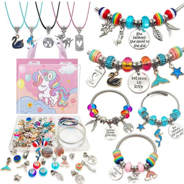 DIY CHARM Bracelet Set 72 Piece