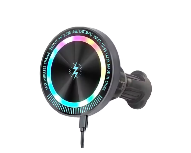 Wireless Car Charger, 15W Fast Charging, with Ventilated Grille