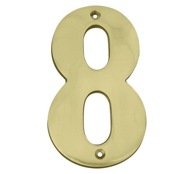 Number 8 - Brass 76 x 1.2mm