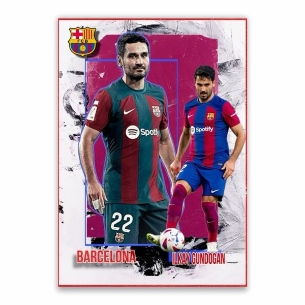 Ilkay Gundogan Barcelona Poster - A1