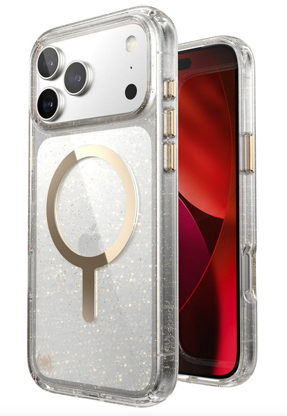 Speck Presidio Lux Glitter MagSafe Case Compatible With iPhone 17 PRO MAX