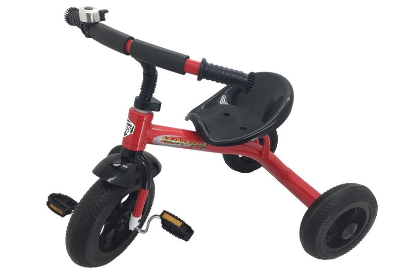 Tricycle Black &amp; Red With Bell