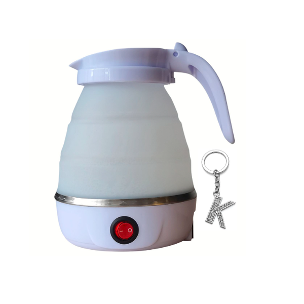Electric Travel Kettle in Portable Silicone Folds