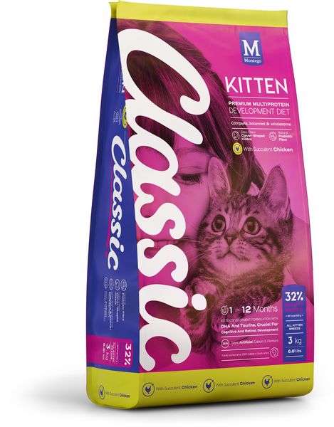 Montego Classic - Kitten Food Chicken - 3 kg