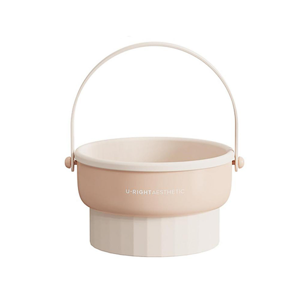 2 in 1 Makeup Brush Silicone Cleaning and Drying Scrubbing Bowl