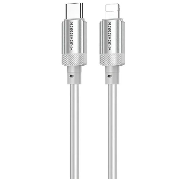 Borofone 27W Type-C To Lightning Silicone Fast Charging Data Cable