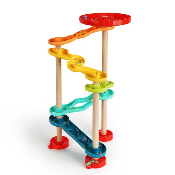 TopBright 5-Track Marble Run