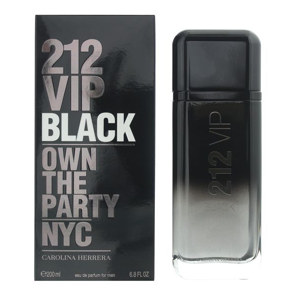 Carolina Herrera 212 Vip Men Black Eau De Parfum 200ml (Parallel Import)