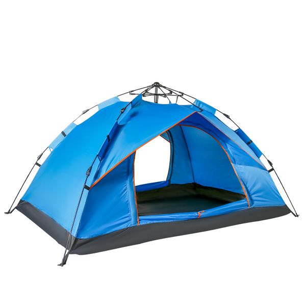 Waterproof Double Layer Tent for Camping, Ideal for family Trips &amp; Hiking.