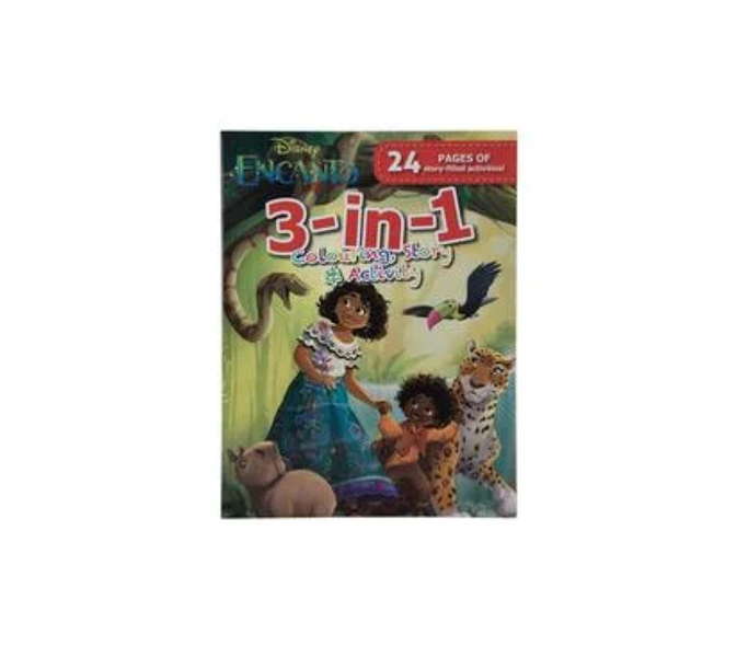 Encanto Activity Book: 3-in-1 Games, Crafts &amp; Coloring