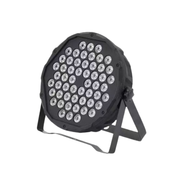 E-16-9-6 54 Led RGB Mini Slim LED Par Can Light Professional Stage Unit