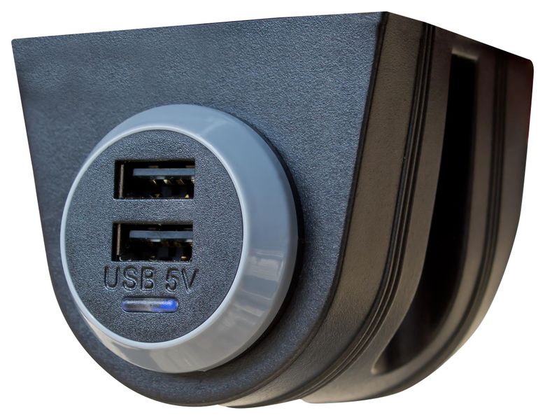 Alfatronix (PV USB POD) Power Supply Accessory, Mounting Pod, USB Chargers