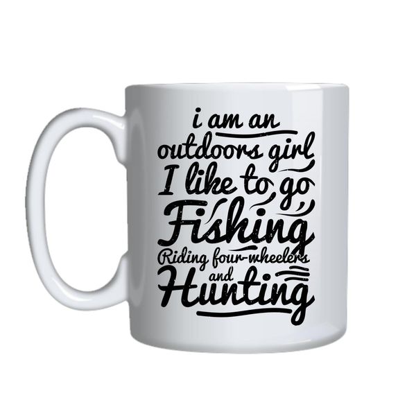 Outdoor Girl Mug Gift Idea 144