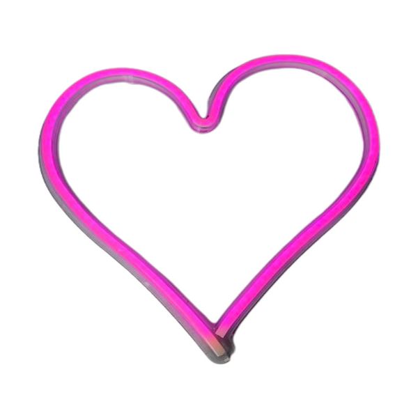 Heart LED Sign Light C-3