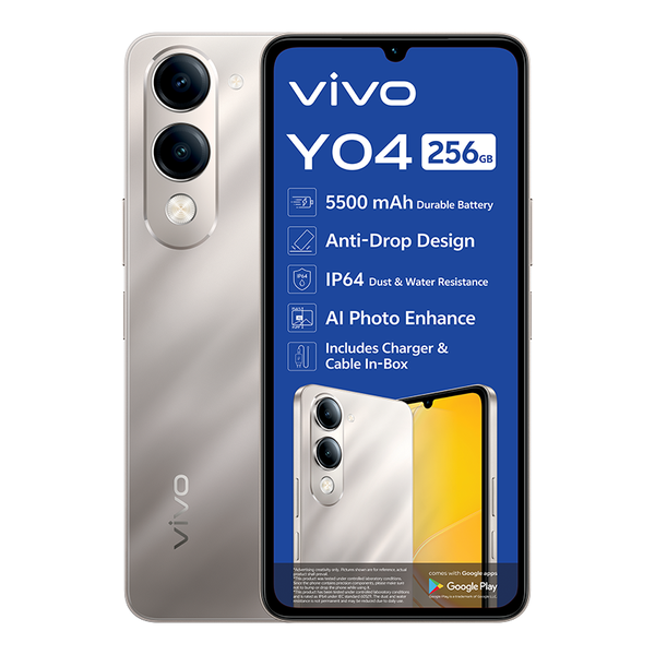 VIVO Y04 256GB LTE Dual Sim - Titanium Gold