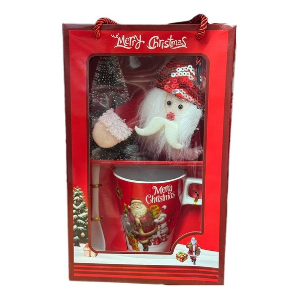Christmas Ceramic Coffee Mug Set Gift