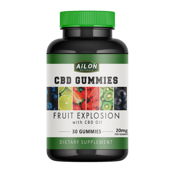 CBD Gummies 20mg - Relaxation, Sleep, Stress Relief (30 Count)
