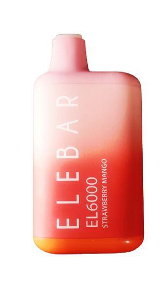 Elebar 6000 Puff Strawberry Mango Disposable Vape