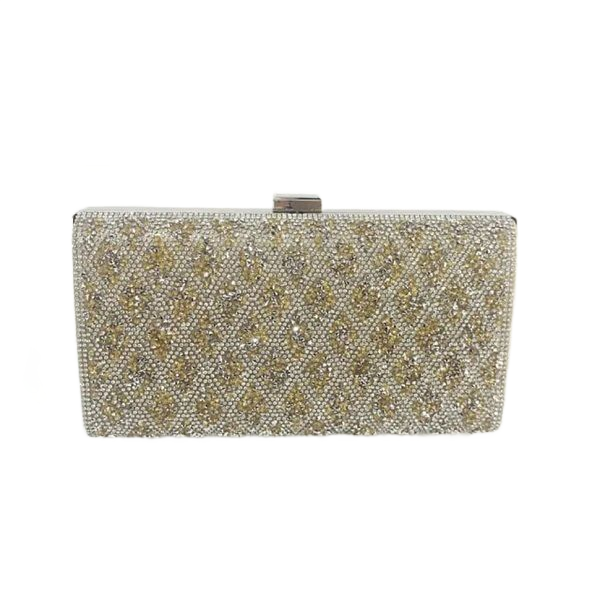 Sparkling Evening Clutch Bag Glitter Envelope Rhinestone Handbag Purse