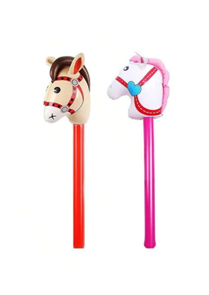 Hobby Horse Stick Inflatable Balloons