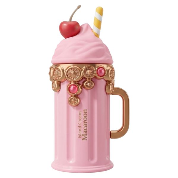 ISCENTS Island Cream Macaroon Pink Eau de Parfum 100ml For Her Long-Lasting