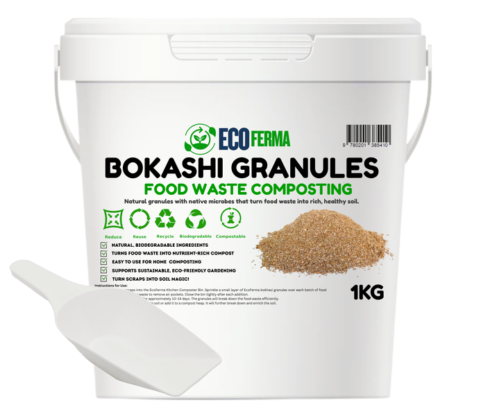 EcoFerma Bokhasi Granules Food Waste Garden Composting - 1KG
