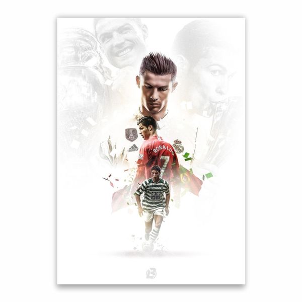 Ronaldo Through The Years Poster - A1