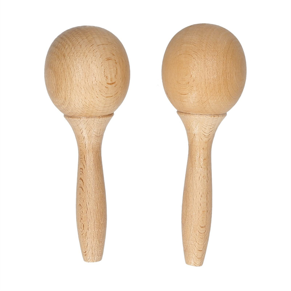Percussion Instrument Wooden Maraca Pair Percussion Maraca