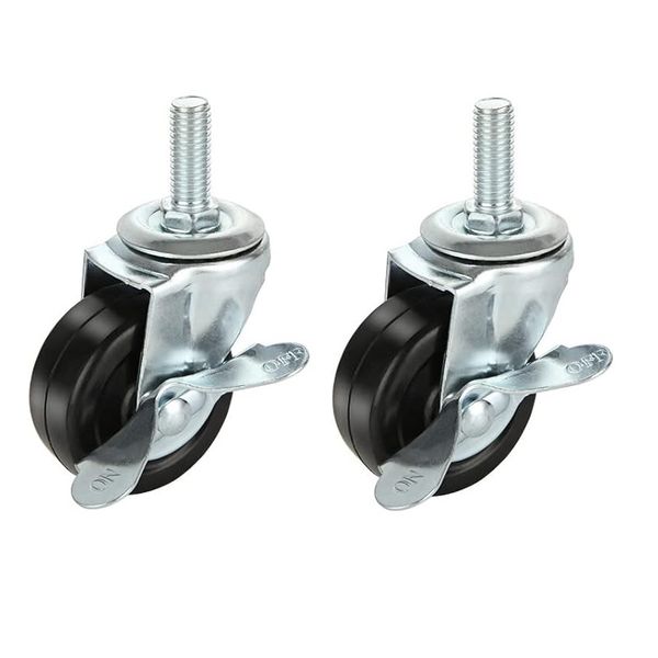 FI- Lockable Castor Wheels Stem-Type 2 Pieces