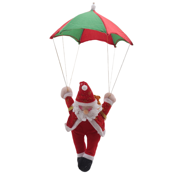 Parachute Santa Claus Outdoor Santa Claus Doll Pendant New Year Decor