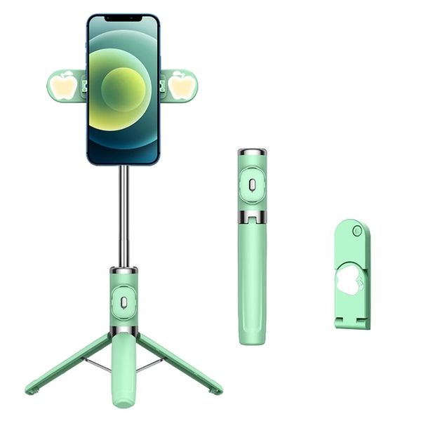 Tripod Selfie Stick, Wireless Cell Phone Holder, Ground Video Maker