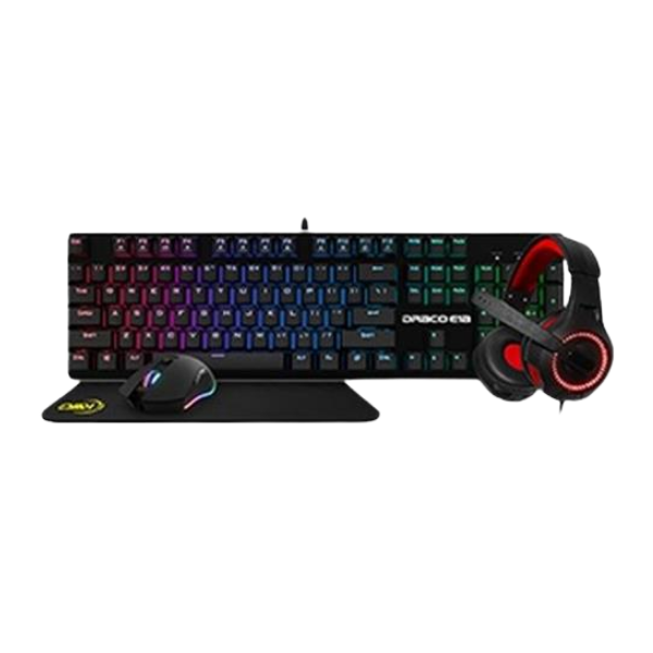 KWG Draco E1A 4 in 1 RGB Multi Colour Backlit