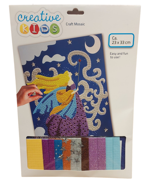 Angel Fairy in the Clouds Craft Mosaic