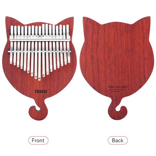 Portable Thumb Piano with Wood Body &amp; Bag