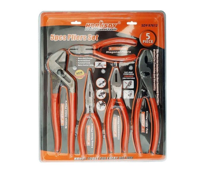Horusdy 5 Pieces Pliers Set