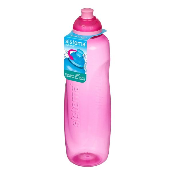 Twist 'n' Sip 600ml Helix Bottle Pink