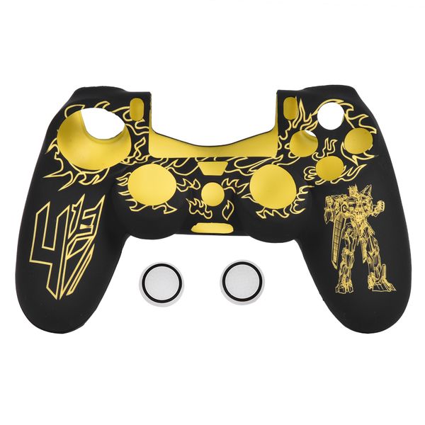 Yellow/black Silicone Case Compatible with PS4