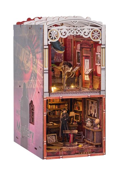 Know Me The Museum Mystery DIY Book Nook Kit (23.5cm Tall)