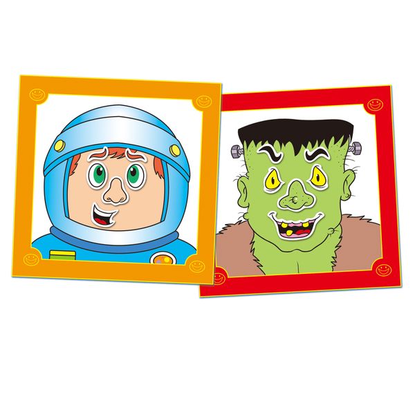 Galt Toys Funny Faces Sticker Book