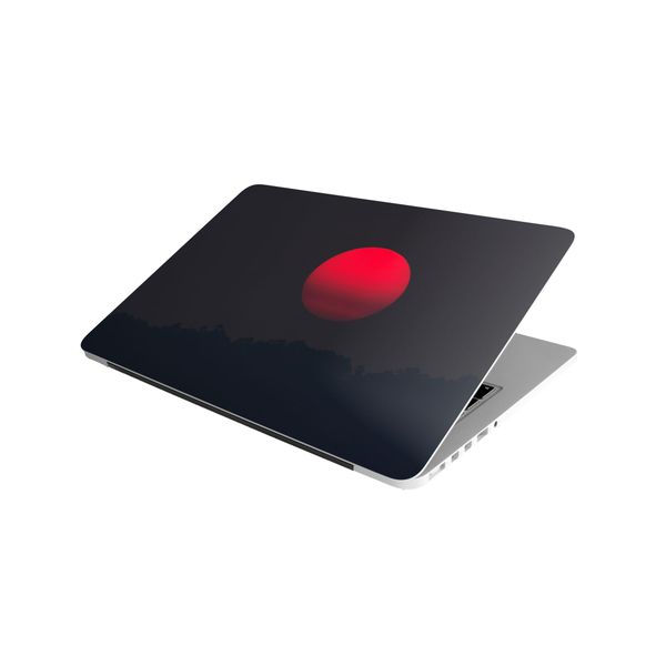 Laptop Skin/Sticker - Red Moon