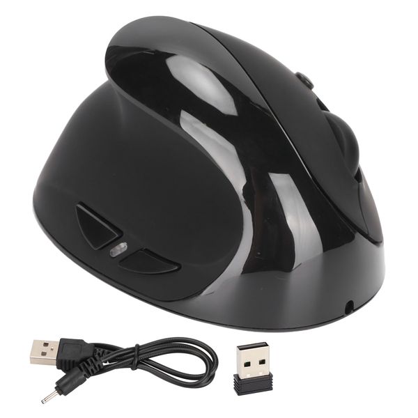 Vertical Mouse PC Wireless Left-Hand Black