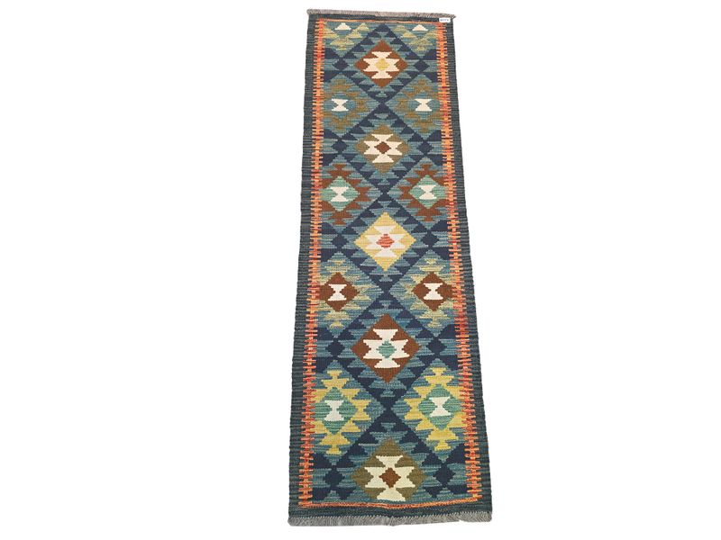 Carpetly - Beautiful Handwoven Kilim Runner - 194 x 63 CM